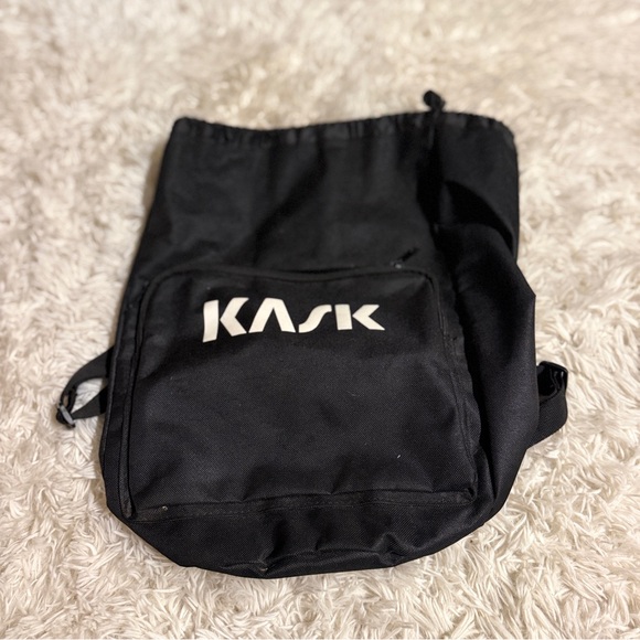 Size 50-54 Black Kask English Horseback Riding Helmet, Needs Liner - Picture 7 of 7